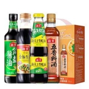 38节预告、5日0点：海天 调味礼盒 简盐酱油 500ml+生抽 500ml+蚝油 520g+五香料酒 450ml *4件