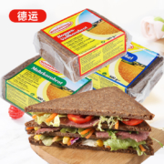 DEVONDALE德运 低脂无油高纤黑面包 500g*3件