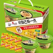 康师傅 Express速达面馆日式叉烧豚骨面X洽洽每日坚果礼盒（2盒面+8袋坚果）