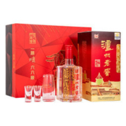 泸州老窖 头曲六年窖 52度浓香型白酒 500ml*2瓶*2箱