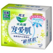 花王 乐而雅 宠爱肌 量多日用卫生巾 22.5cmx16片x7件