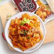 聚划算百亿补贴：阿宽红油面皮8袋+阿宽兰州牛肉拉面2袋 共1070g