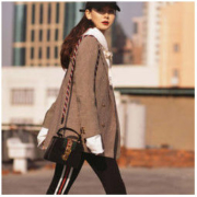 GUCCI 古驰 sylvie系列 470270 女士手提包