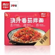 京东PLUS会员：西贝莜面村 速食方便面 浇汁番茄味 250g/盒 *6件