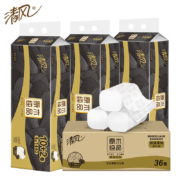 Breeze 清风 原木黑金系列 卷纸 4层*120克*36卷*4件