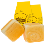 88VIP：新边界 纯奶手撕面包 200g+鹰制果锅巴烧香辣味108g*2袋