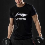 LI-NING 李宁 AHSM173 男士短袖T恤
