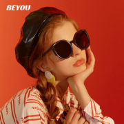 【beyou】春季经典引领时尚潮流墨镜女
