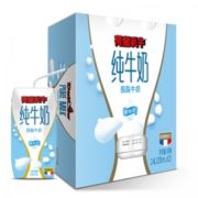 荷兰乳牛 脱脂牛奶200ml*12 盒装