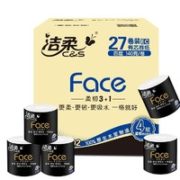 18点开始！ C&S 洁柔 Face系列 有芯卷纸 4层*140g*27卷 30.99元（需买3件，共92.98元）