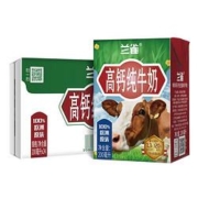 兰雀 唯鲜全脂高钙纯牛奶 200ml*24盒*2件