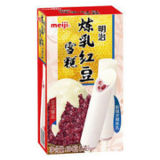 明治（meiji）炼乳红豆雪糕 64g*6支 彩盒 冰淇淋