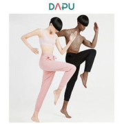 DAPU 大朴 D1F09101 情侣款针织薄款运动裤