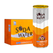 北冰洋 百香果味苏打水 330ml*12听