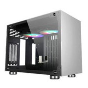26日0点： FSP 全汉 CST410 ITX机箱 银色