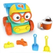 HUIQIBAO TOYS 汇奇宝 啵乐乐沙滩车+水壶 6件套