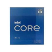 新品发售、限地区： intel 英特尔 i5-11500 盒装处理器