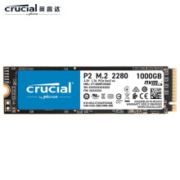 10日14点、学生专享： crucial 英睿达 P2系列 M.2 NVMe 固态硬盘 1TB