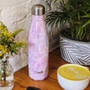 网红保温杯，各路明星种草，小编同款：500ml S'well 玫瑰晶洞 时尚不锈钢保温杯