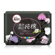 高洁丝 臻选澳洲进口纯棉0.08极薄240mm 25片*5件