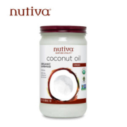 连续10年美国椰子油销量第一 原装进口 优缇Nutiva 有机初榨椰子油 680ml
