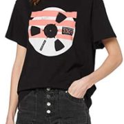 G-STAR RAW 女士Chrame Record印花宽松短袖T恤 D16863  含税直邮到手￥161.04