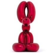 HOWstore Jeff Koons 动物珍藏版雕塑 29*13.9*21 顶级骨瓷