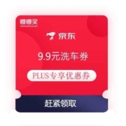 领券备用：京东 PLUS专享 9.9元洗车券 10元加油优惠券