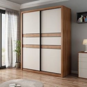 AHOME A家家具 简约现代推拉门衣柜 1.2m