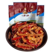 谭八爷 麻辣牛肉干袋装 100g*3袋