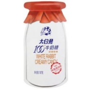 京东PLUS会员：WHITERABBIT大白兔 100牛奶糖冰激凌味 107g