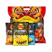 限地区：Lay’s 乐事 大波浪薯片超值分享装 70g*3包(鱿鱼/烤翅/五花肉)