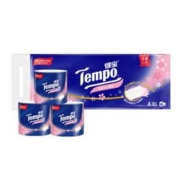 Tempo 得宝 樱花香味 有芯卷纸 4层*160g*10卷（138*108mm） *4件