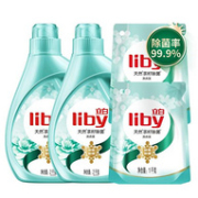 Liby 立白 除菌除螨洗衣液 山茶花香 12斤x2件