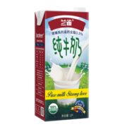 88VIP！ 兰雀 全脂纯牛奶 1L