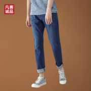 凡客诚品 YKK拉链 莱卡弹力纤维  男弹力牛仔裤