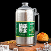 青岛特产 旧拉斯普金 原浆啤酒 2L