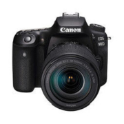 Canon 佳能 EOS 90D 单反单镜头套机 黑色（18-135mm、F3.5-5.6)
