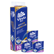 限地区： Vinda 维达 蓝色经典4层 卷纸 130g*12卷