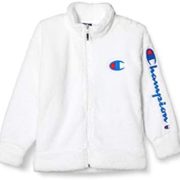 Champion Sports系列 毛绒拉链夹克 男童款 CX7547 到手125.12元