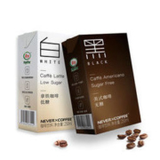 nevercoffee 即饮咖啡饮料拿铁美式咖啡 250mL*6盒