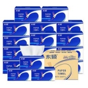 顺清柔 天鹅倍柔系列 抽纸 3层*100抽*30包 （190*123mm） *4件