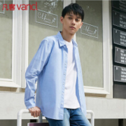8日0点：VANCL 凡客诚品 15808752  男士全棉长袖衬衫 *3件