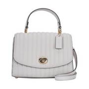 COACH 蔻驰 2562IMCHK 女士中号绗缝翻盖手提包