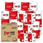 10点开始、88VIP： Breeze 清风 城市系列 卷纸 4层*110g*27卷 138*100mm *5件