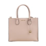 黑卡会员！ MICHAEL KORS 迈克高仕 Mercer系列 大号女士简约牛皮手提单肩包