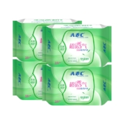聚划算百亿补贴： ABC 超透气护垫 澳洲茶树精华 163mm 25片*2包