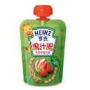 Heinz 亨氏 乐维滋果汁泥 儿童辅食果汁泥 120g 苹果草莓燕麦