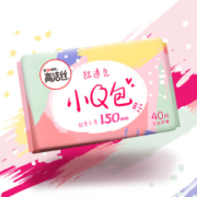 运费券收割机： Kotex 高洁丝 小Q包 无香型护垫卫生巾 150mm*40片