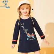 A类品质！Jeanswest 真维斯 女童长袖连衣裙 39.9元包邮（双重优惠）